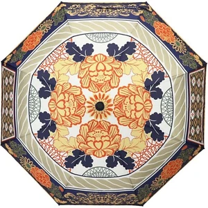 Hokusai Graphic Rain or Shine Folding Umbrella KENRANWAZARA 95cm from Japan F/S - Picture 1 of 7