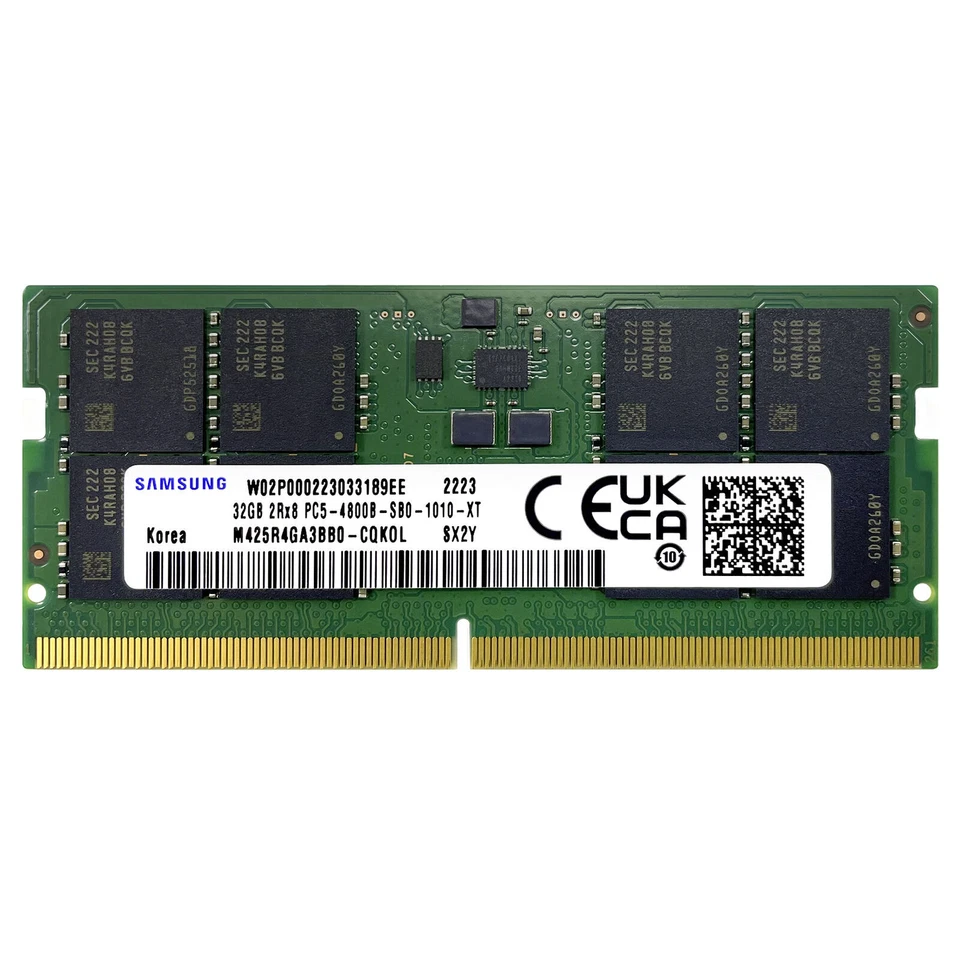Samsung M425R4GA3BB0-CQK 32GB PC5-38400 (DDR5-4800) SODIMM Memory