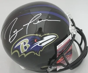 Ravens RAY LEWIS #52 Signed Full Size Replica Helmet AUTO - HOF 2018 - JSA - Picture 1 of 1