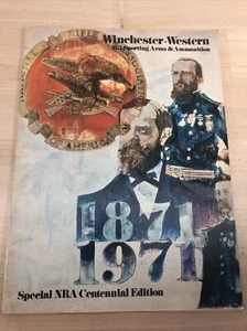 1971 Winchester Western Sporting Arms and Ammunition Catalog NRA Centennial ed - Picture 1 of 7