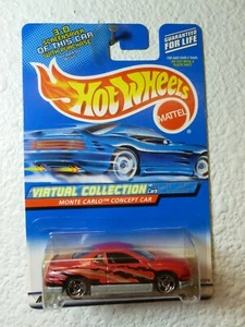 2000 VIRTUAL COLLECTION Hot Wheels MONTE CARLO CONCEPT CAR #109 Pink! - Picture 1 of 3