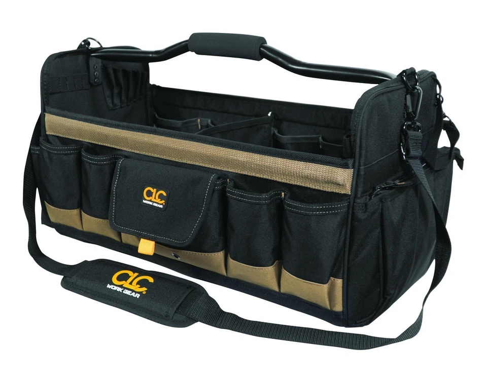 CLC Custom Leathercraft 1579 20 Inch, Open Top, Soft Sided Tool Box, 27 Pockets - Image 1 of 1