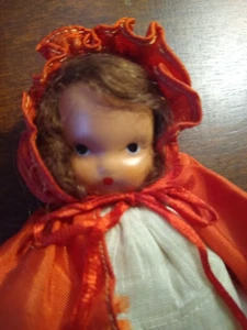 Nancy Ann Storybook doll - #116 "Little Red Riding Hood" - all bisque - Picture 1 of 4