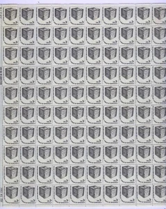 EE. UU. 1584 para emitir una boleta gratis, hoja completa/100 con márgenes completos, como nueva NH - Imagen 1 de 1