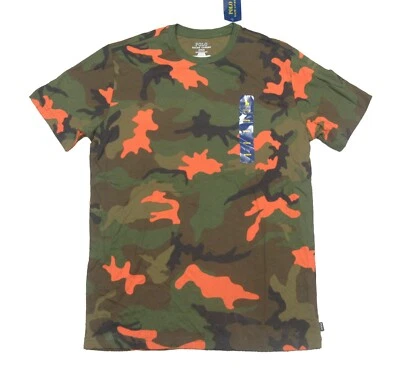 Polo Ralph Lauren Мужская зеленый мульти камуфляж графический ворота сна футболка - Изображение 1 из 3