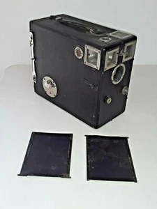 * 1903-1906 SELTENE Huttig Monopol fallende Fallplatte Magazin Detektiv Box Kamera - Bild 1 von 12