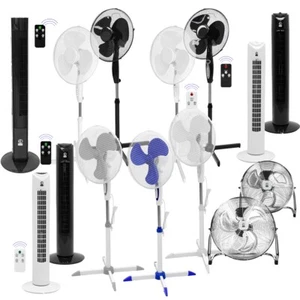 Ventilador de pie oscilante torre columna o de suelo 3 velocidades para oficina - Imagen 1 de 9