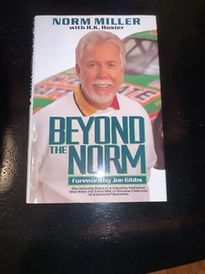 NORM MILLER(Interstate Batteries)SIGNED AUTOGRAPHED BOOK BEYOND THE NORM 1996 - Picture 1 of 7