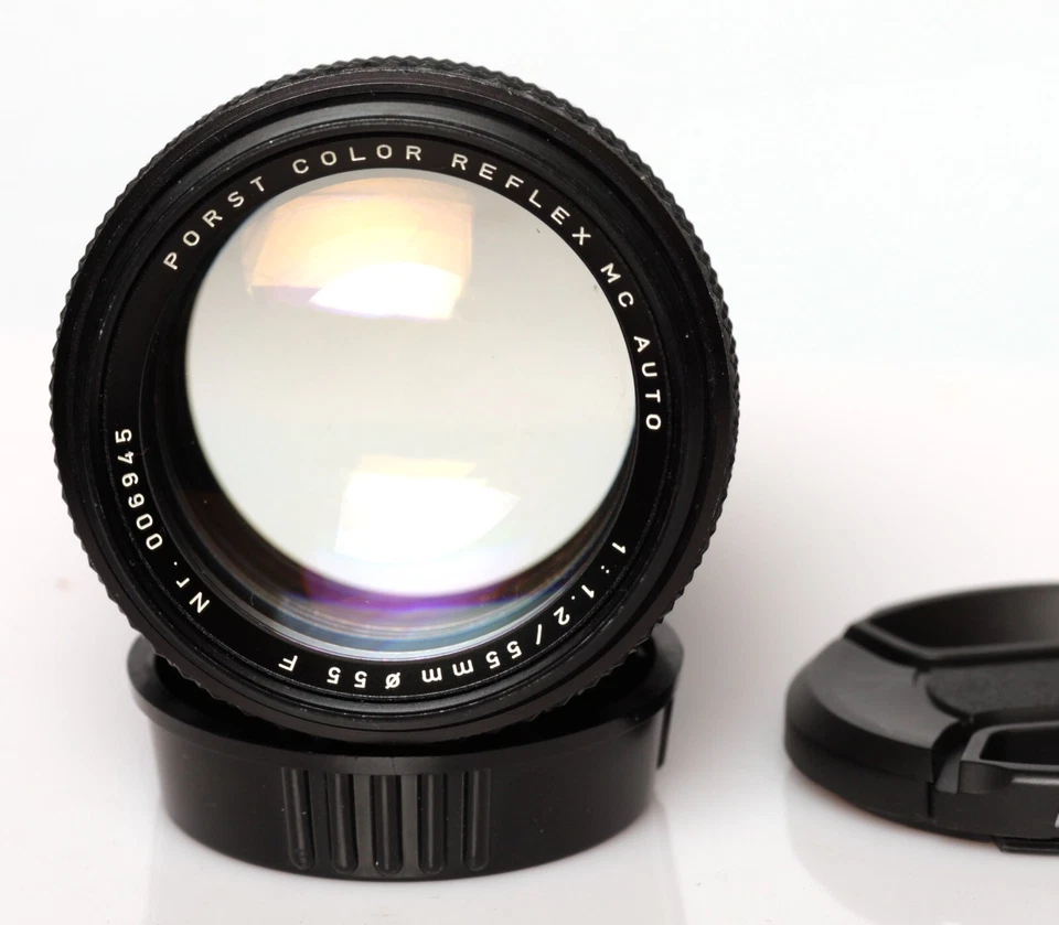 Porst 55mm f1.2 Color Reflex MC Auto Pentax K montaje COMO NUEVO 0965 Foto 1 de 4