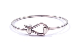 Brazalete de nudo infinito plata esterlina 925 sólido 13,3 g - Imagen 1 de 10