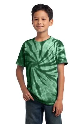Port & Company Youth Short Sleeve 100% Cotton Tie-Dye T-Shirt PC147Y - Image 1 of 3