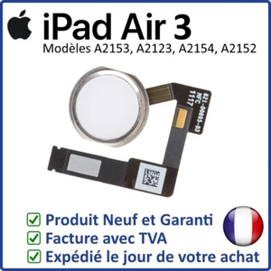 NAPPE INTERNE HOME ARGENT BLANC DE L'IPAD AIR 3 - Foto 1 di 3