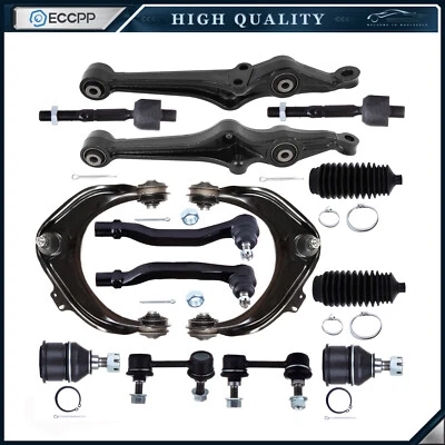 Front Upper & Lower Control Arms Sway Bar For 1999-2003 Acura TL CL Honda Accord - Image 1 of 4
