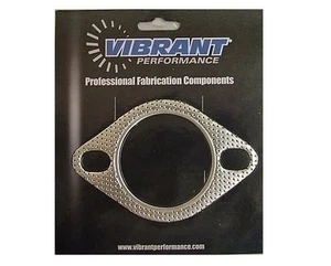 2.5" 2 Bolt Vibrant Exhaust Gasket Vibrant Performance Graphite 1457 - Foto 1 di 1
