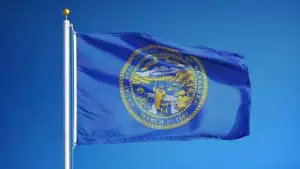 BANDIERA STATO DEL NEBRASKA nuova qualità superiore taglia 2x3 piedi bandiera resistenza sbiadimento venditore statunitense - Foto 1 di 3