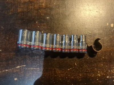 KOBALT 1/4" Drive Shallow Socket - 12 Point - SAE Inch - Any Size - Image 1 of 4