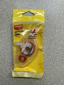 Heftklammern Korrekturroller, 8,5 m Klebeband 5 mm - kein Durcheinander! Tintenradierband - Bild 1 von 1