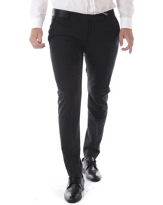 Pantaloni Daniele Alessandrini Jeans Trouser Uomo Nero P3426N6583706 - Imagen 1 de 9