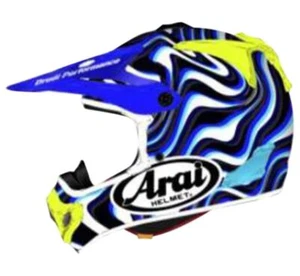 Off-Road Helmet Arai MX-V EVO Stream Blue - Picture 1 of 2