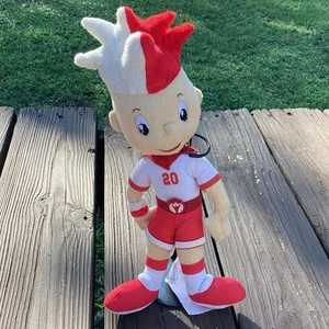 EM 2012 Polen Ukraine Slavek Slavko Fußball Fußball Maskottchen Plüsch Puppe - Bild 1 von 4