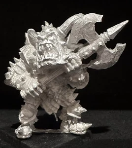 Citadella Cavaliere Orco Boss Capo Campione Kev Adams Vintage Fantasy Metallo - Foto 1 di 3