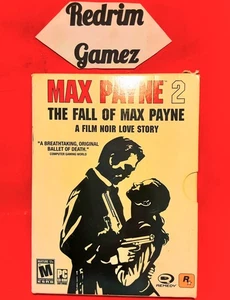 Max Payne 2 COMPLETO Windows PC CD-Rom Videojuegos Rockstar - Imagen 1 de 5
