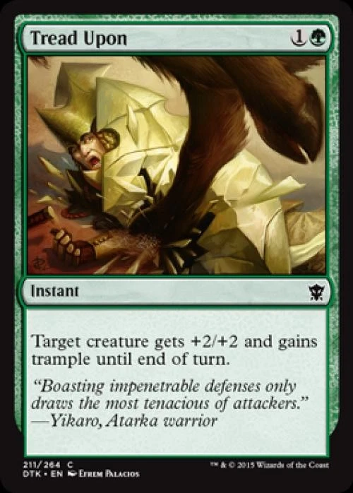 Tread Upon -Foil Near Mint MTG Dragons of Tarkir - Image 1 of 1