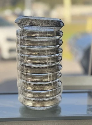 Sterling Silver Crystal Coasters - Image 1 of 4