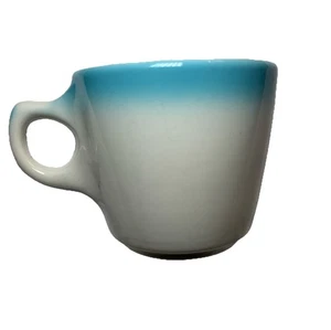 Vintage Buffalo Restaurant Geschirr Porzellan Blau Ombré - Bild 1 von 6