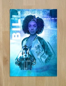 Doctor Who 12th Twelfth Doctor Peter Capaldi Companion Bill Potts A3 Poster - Bild 1 von 1