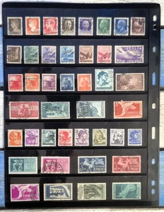Stamps from ITALY - Italian Mix of Daily Stamps 1940s Plus - Sold as Shown - Picture 1 of 1