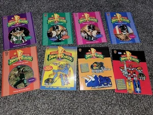 Vtg Lot 8 Saban Mighty Morphin Power Rangers Coloring Activity Book Green Ranger - Picture 1 of 4