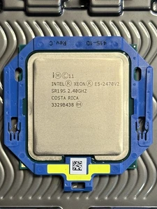HPE Intel Xeon E5-2470V2 SR19S 10 Core 2.40GHz 25MB L3 95W LGA1356 CPU Processor - Picture 1 of 3