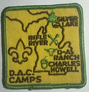 BSA D-A Ranch Charles Howell Detroit Area Council Camps GRN Bdr. Patch - Picture 1 of 1