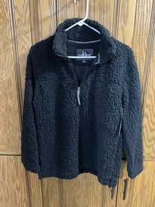 Boxercraft NWT Women’s Small Black Sherpa 1/4 Zip Pullover - Bild 1 von 5