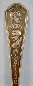 Quaker Early Birds Gene And Glenn Decorative Souvenir Spoon Peerless VINTAGE (O) - Picture 1 of 8