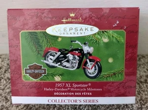 Harley-Davidson 1957 XL Sportster Hallmark Keepsake 2001 Christmas Ornament - NEU - Bild 1 von 5