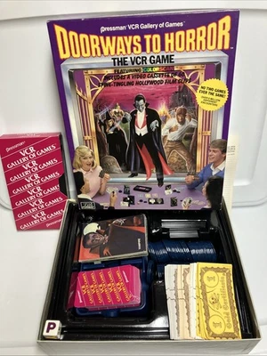 Doorways To Horror- Rare Vintage Pressman 1986 VCR Game 1986 No Manual - Image 1 of 4