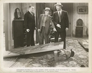 Foto original de 8x10" Shemp Howard Maqxie Rosenbloom Trouble Chasers 1945 B392 - Imagen 1 de 1