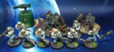 wh40k Astra Militarum ( Imperial Guard ) cadian detachment .painted - Image 1 of 4