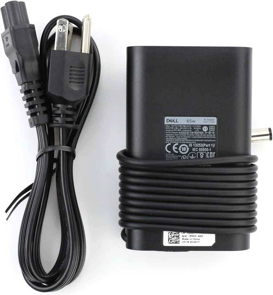 Genuine Dell 65W 19.5V 3.34A Adapter Chargers LA65NM130