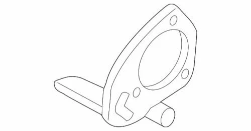 Genuine GM 2005-2009 Buick Chevrolet LaCrosse Uplander Shield Bracket 19167253 - Изображение 1 из 2