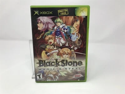 BlackStone: Magic & Steel - Microsoft Xbox OG - Complete in Box CIB - RARE - Image 1 of 4