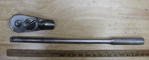Vntg Williams 3/4" Dr H-51-A Detachable Ratchet Head,& 20" H-A1,20" Handle,READ - Picture 1 of 14