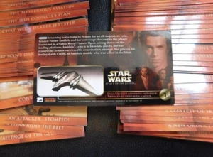 2002 Topps Star Wars Attack of the Clones WIDEVISION COMPLETE SET #1-80 L@@K! - Picture 1 of 4