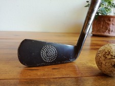 Antique Hickory PUTTER ***BULLDOG***   DOT CIRCLE FACE  golf club