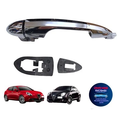 MANIGLIA PORTA ANTERIIORE ESTERNA ALFA ROMEO GIULIETTA MITO APRI PORTA DESTRA DX - Immagine 1 di 2