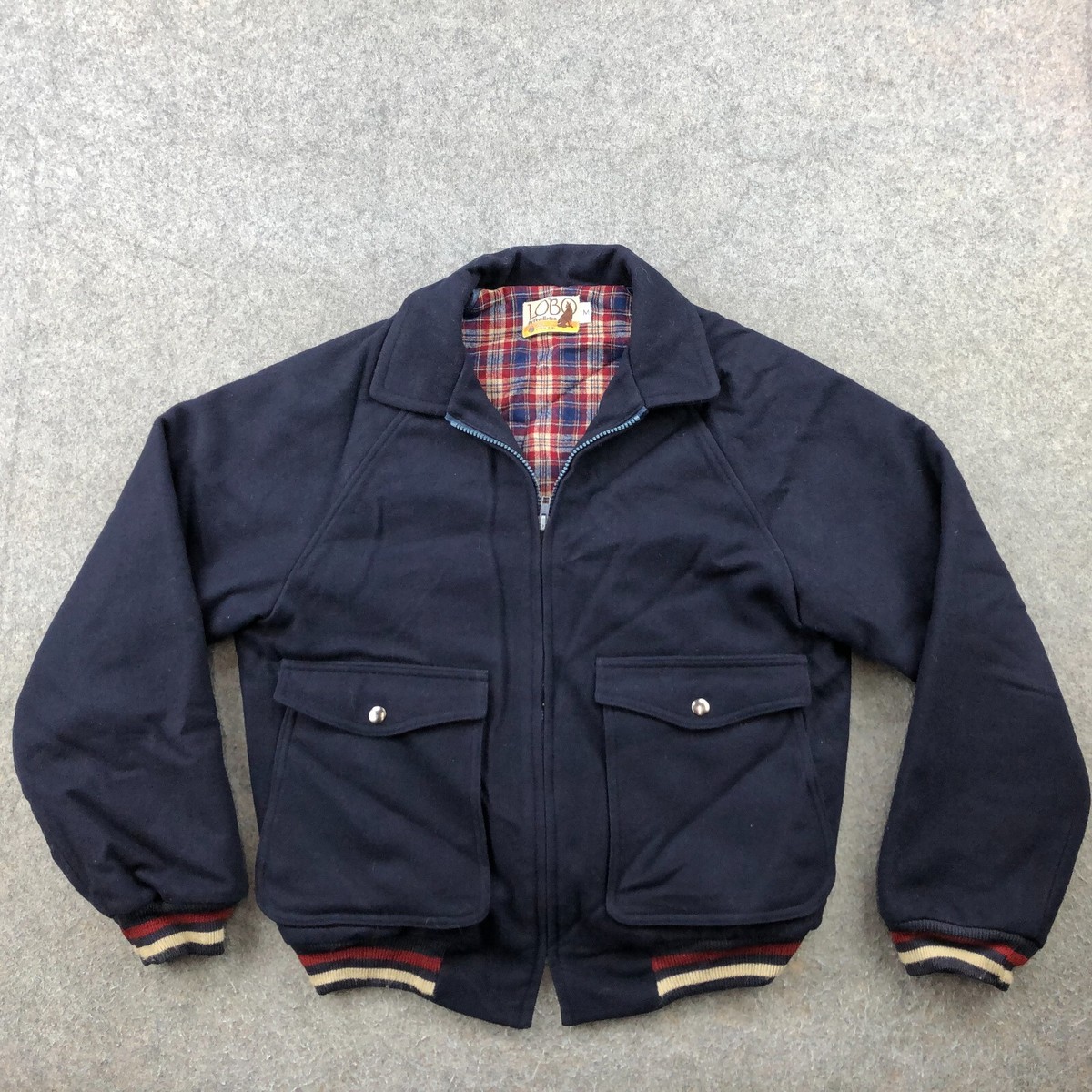 ペンドルトン マルチカラー Wool Jacket 70’s LOBO Lサイズ ペンドルトン マルチカラー Wool Jacket 70's LOBO Lサイズ
