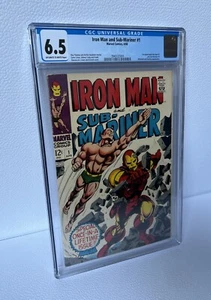 Iron Man And Sub-Mariner #1, CGC 6.5, White To Off-White Pages - Picture 1 of 4