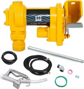 12V 20GPM Fuel Transfer Pump Diesel Gas Gasoline Kerosene Car Truck Tractor - Picture 1 of 10